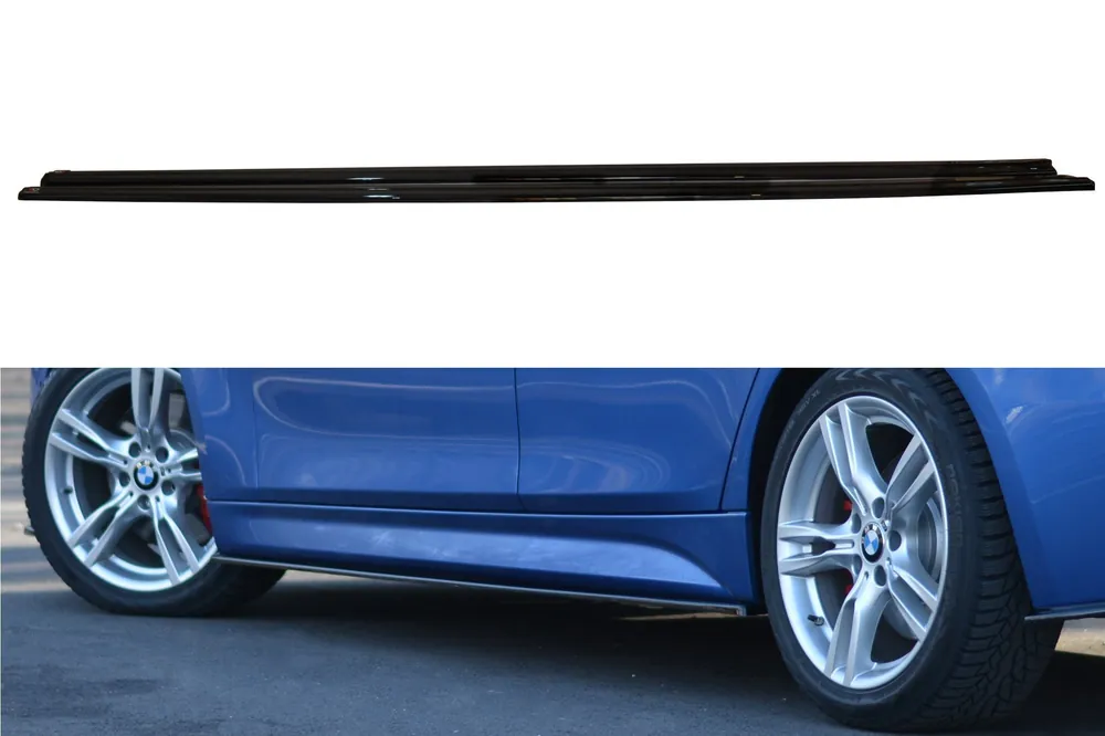 Occasione Diffusori minigonne BMW 3-SERIES F30 PHASE-II berlina M-SPORT nero opaco (Cod. BM-3-F30F-MPACK-SD1T)