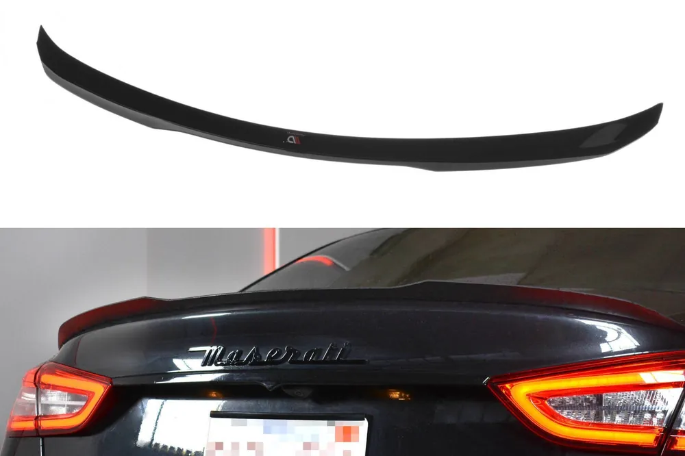 Must-Have PROLUNGA SPOILER MASERATI QUATTROPORTE MK.6 PREFACE nero opaco (Cod. MS-QP-6-CAP1T)