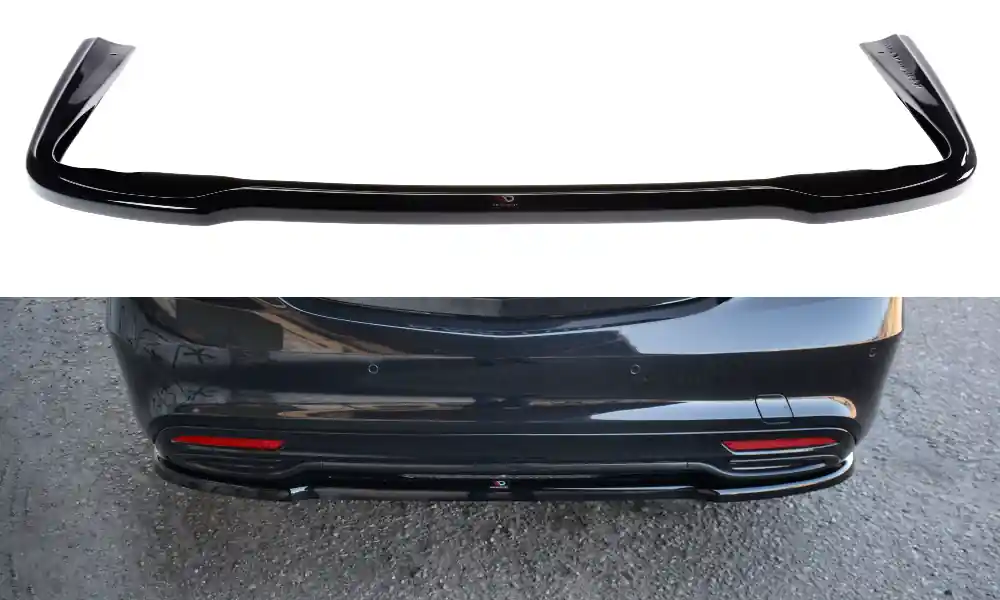 Splitter centrale posteriore MERCEDES-BENZ S-CLASS AMG-LINE W222 nero opaco (Cod. ME-S-222-AMGLINE-R Non Perdere