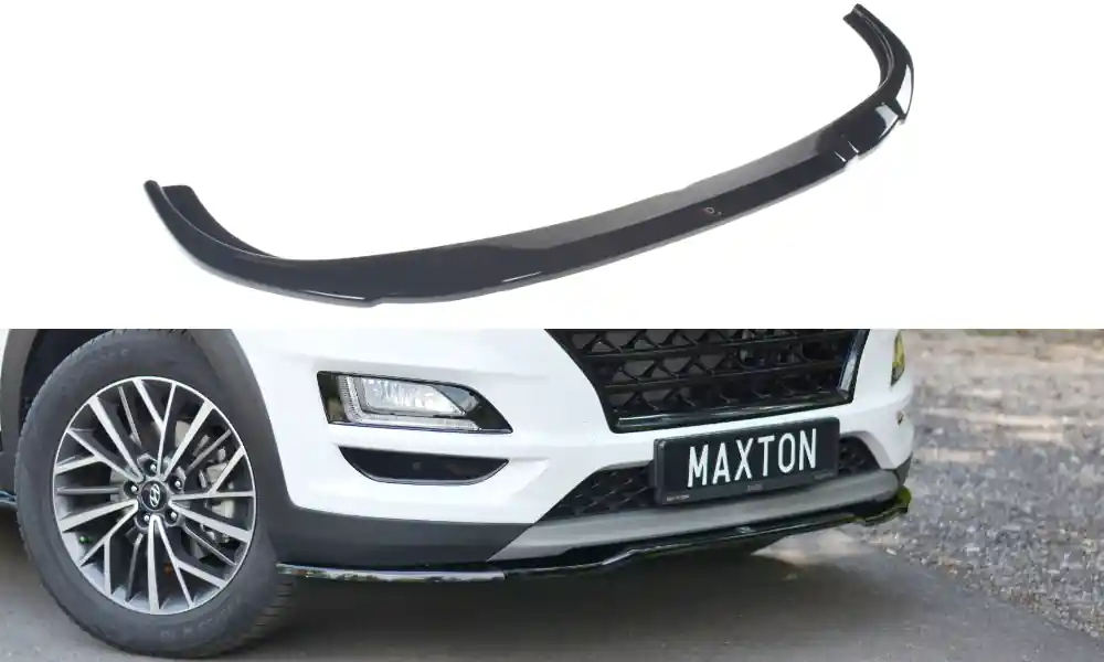 Offerta Del Giorno Splitter anteriore V.2 Hyundai Tucson Mk3 Facelift nero opaco (Cod. HY-TU-3F-FD2T)