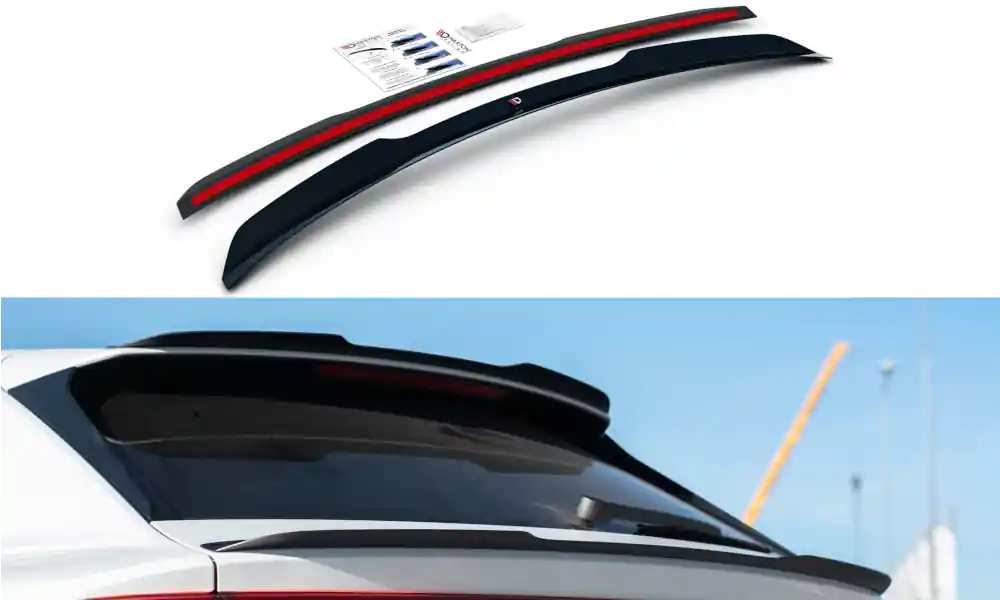 Lower Spoiler Cap Audi Q8 S-line nero opaco (Cod. AU-Q8-1-SLINE-CAP2T) Compra Oggi Stesso
