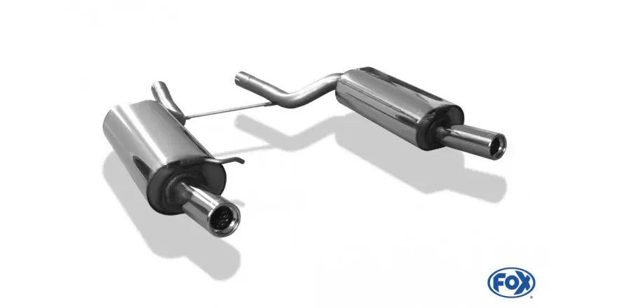 Silenziatore finale Audi A6/ S6 tipo 4B quattro destro/sinistro - 1x80 tipo 13 destro/sinistro (Cod. Compra Online