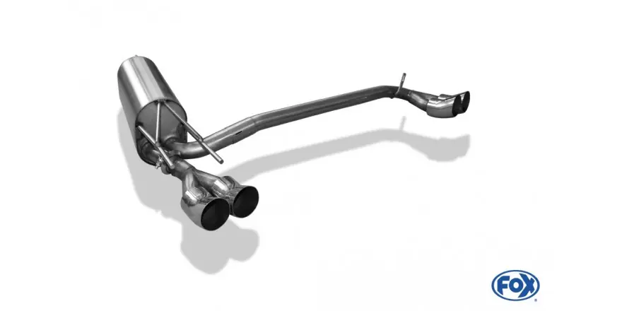 A Buon Prezzo Opel Calibra A finale silenziatore uscita destra/sinistra - 2x76 tipo 18 destra/sinistra (Cod. OP080