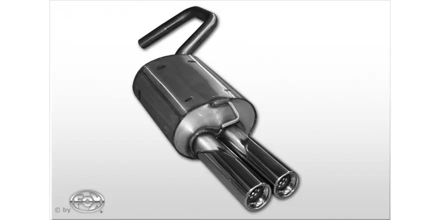 A Buon Prezzo Silenziatore finale Ford Mondeo Tunier tipo BWY - 2x80 tipo 13 (Cod. FO041002-070)