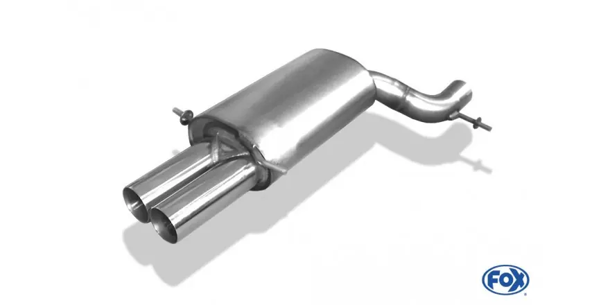 A Buon Prezzo Silenziatore finale Audi A4/ S4 tipo B5 quattro Ø70mm - 2x76 tipo 10 (Cod. AU060042-008)