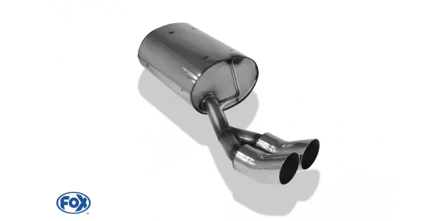 Skoda Octavia 1U 4x4 Silenziatore finale - 2x76 tipo 18 (Cod. SK060042-166) Offerta Lampo