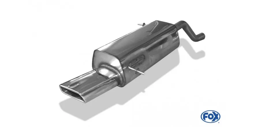 Fiesta VII / Fiesta VII Sport Silenziatore finale - 145x65 Tipo 59 (Cod. FO013001-671) Prezzo Basso