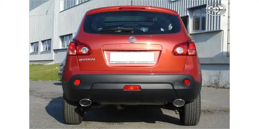 Nissan Qashqai - Diesel final silenziatore croce uscita a destra / sinistra - 115x85 tipo 33 a destr Più Venduto