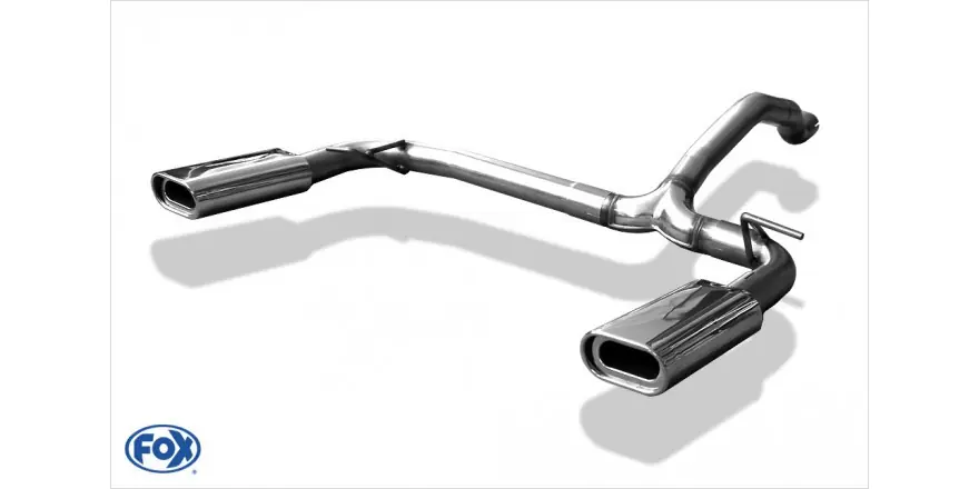 Compra Online Mercedes M-Class W163 Tubi di coda destra sinistra ML320-500 - 135x80 Tipo 53 Giusto / a sinistra (C