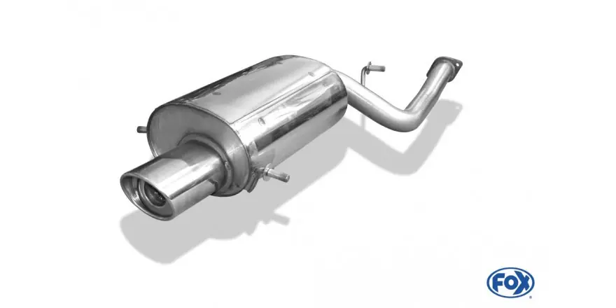 Subaru Impreza - GD / GG Silenziatore finale Ø63,5mm - 129x106 Tipo 33 (Cod. SU040021-369) Popolare