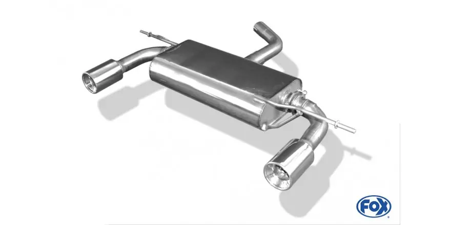 Prezzo Basso VW Golf VI Silenziatore finale DESTRA / SINISTRA - 1x90 Tipo 13 Giusto / a sinistra (Cod. VW055025-0