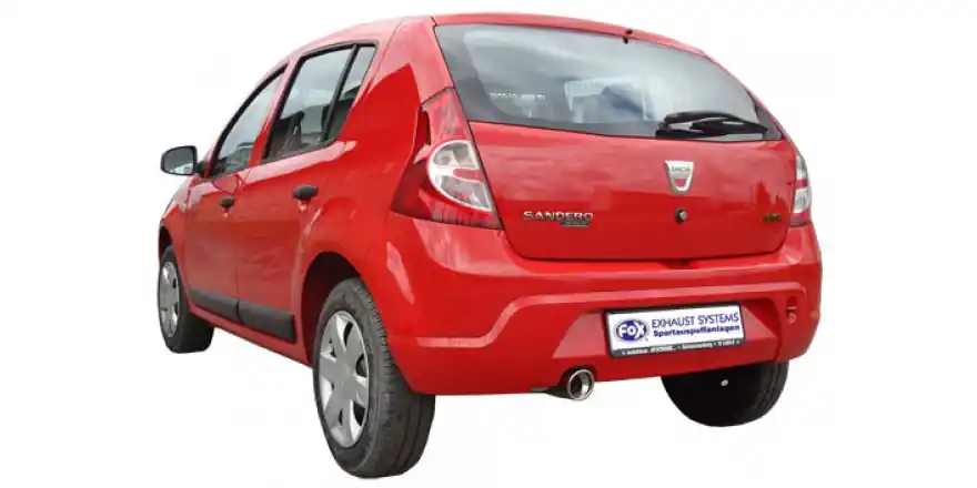 Novità DACIA SANDERO FINALE TUBO SULLA SENTIENER FINALE originale - 1x90 tipo 17 (Cod. DC020000-151)
