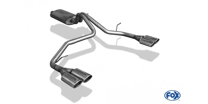 Economico Cadillac Escalade Half System Dal convertitore catalitico Esci da destra / sinistra - 2x115x85 Tipo