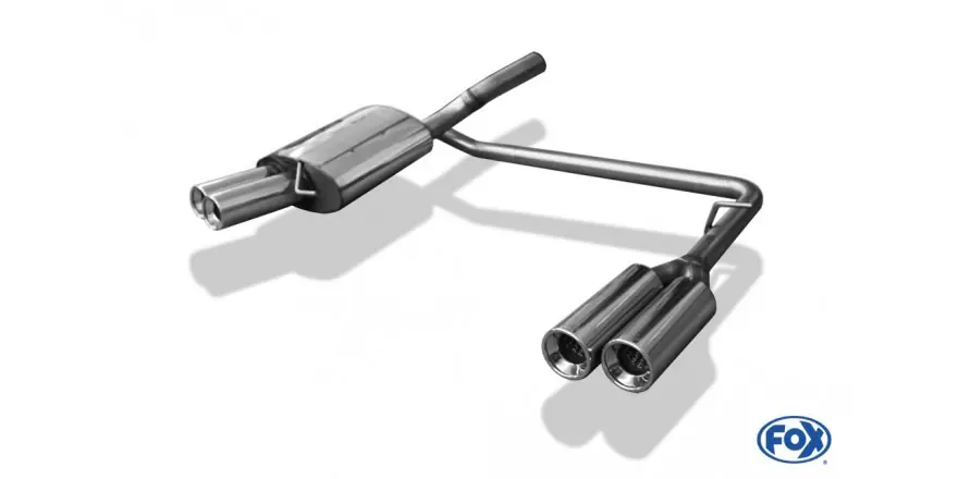 VW Passat 3C / 3C CC Silenziatore finale Uscita a destra / sinistra - 2x90 Tipo 13 Giusto / a sinist Compra Online