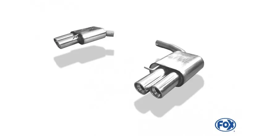 Audi A4 / A5 / S5 Quattro - 8t CoupØ / Cabrio Final Silenziatore a destra / sinistra per doppio flu Scelto Dai Clienti