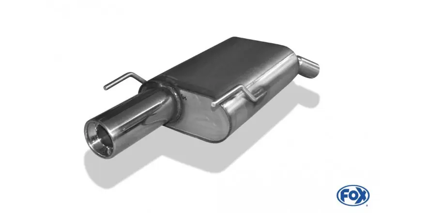 Spedizione Espresso Opel Vectra C / Vectra C GTS Final Silenziatore singolo flusso - 1x90 tipo 13 (Cod. OP052021-071)