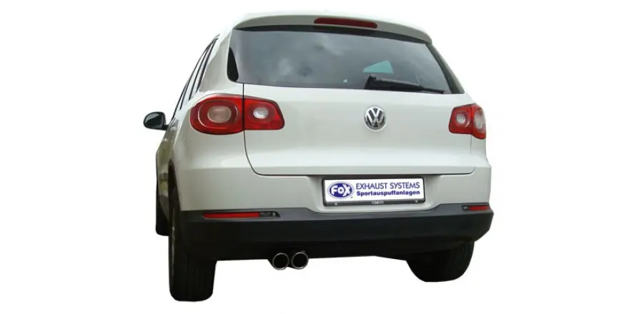 VW Tiguan Final Silencer - 2x80 tipo 17 (Cod. VW200001-150) Spedizione Espresso
