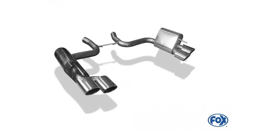 Prezzo Di Fabbrica Mercedes SL55 R230 Silenziatore finale a destra / sinistra - 2x115x85 Tipo 32 a destra / a sinistra