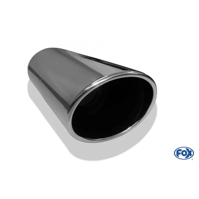 Prezzo Ridotto Tubo di coda per saldatura tipo 44 129x106 mm / lunghezza 300 mm - ovale / laminato / 15 ᄚ inclin