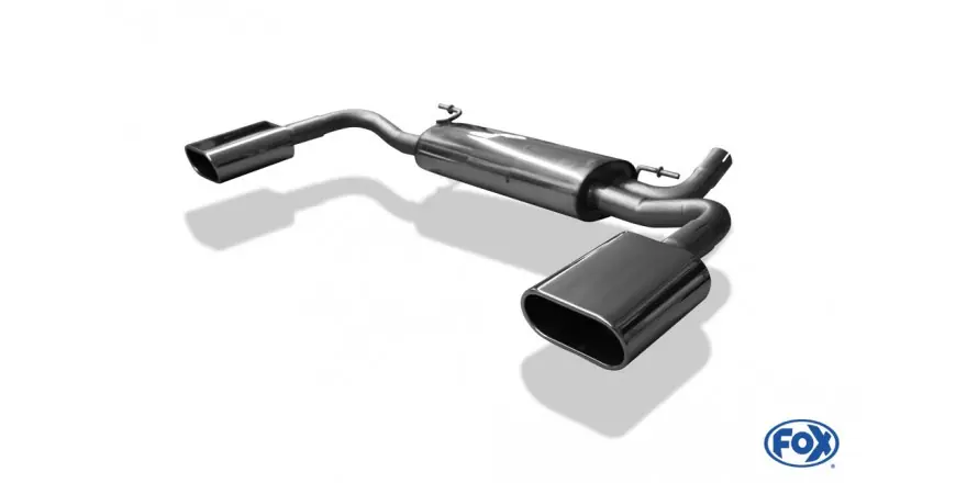 Novità Chrysler Voager II GS Final Silenziatore uscita a destra / sinistra - 160x80 tipo 52 destra / sinist