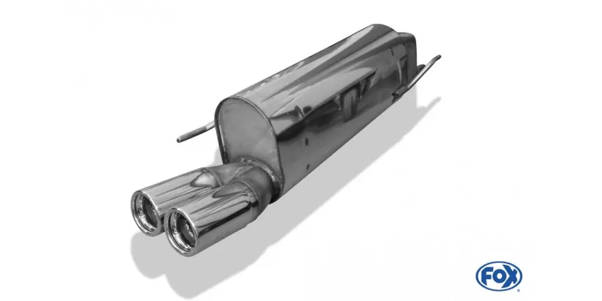 Fiat Grande Punto 199 - Silenziatore finale di benzina - 2x76 Tipo 13 (Cod. FI041011-068) Pagamento Sicuro