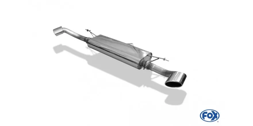 BMW X6 Final Silencer croce uscita a destra / sinistra - 115x85 tipo 38 DESTRA / SINISTRA (Cod. BM14 Offerta Speciale