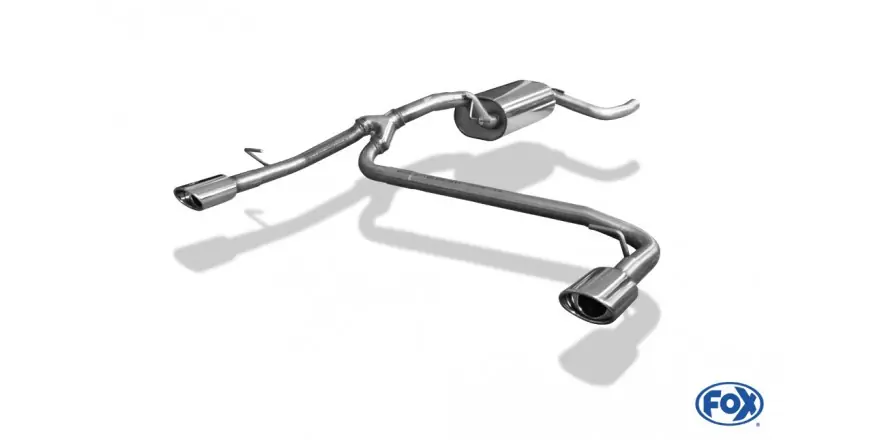 Ford Focus II HATCHBACK SILENCER FINALE FILLIFT - 106x71 tipo 33 a destra / a sinistra (Cod. FO03112 Nuova Collezione