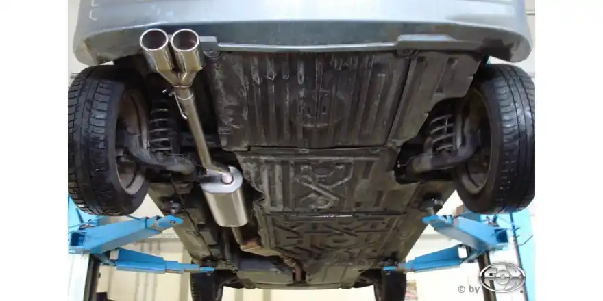 Saldi Mercedes A-Class W168 Diesel Silenziatore finale - 2x70 Tipo 13 (Cod. MB020012-066)