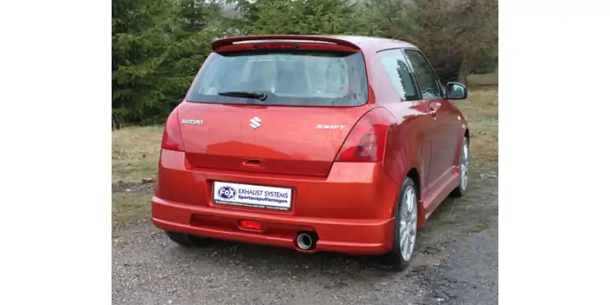 Suzuki Swift III con silenziatore finale paraurti sportivo - 1x90 tipo 13 (Cod. SZ012021-071) Sconto