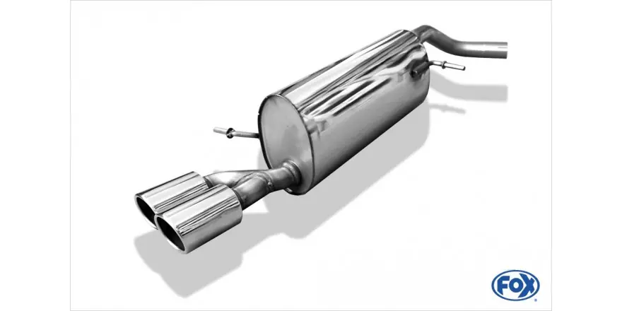 Occasione Imperdibile Audi A1 Silenziatore finale - 2x80 tipo 16 (Cod. AU140001-130)