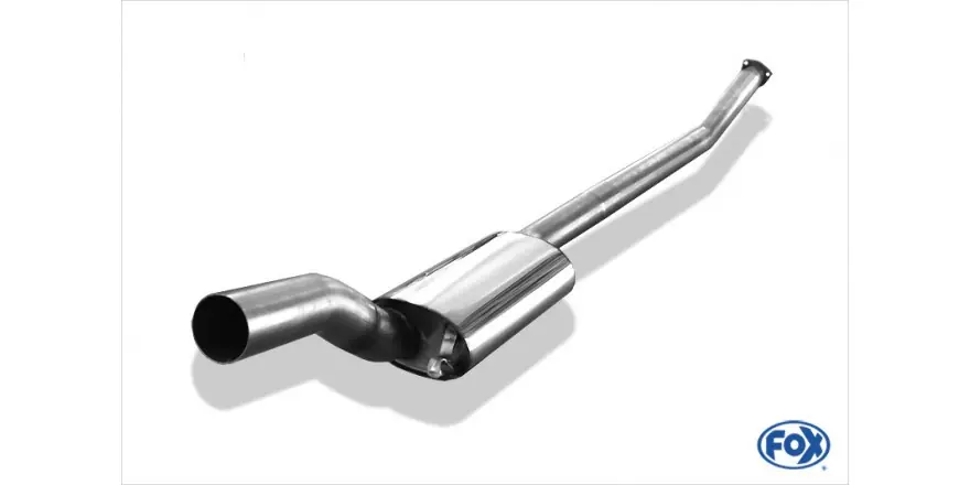 Audi urquattro silenziatore anteriore Ø70mm (Cod. AU010040-VSD) Prezzo Ridotto