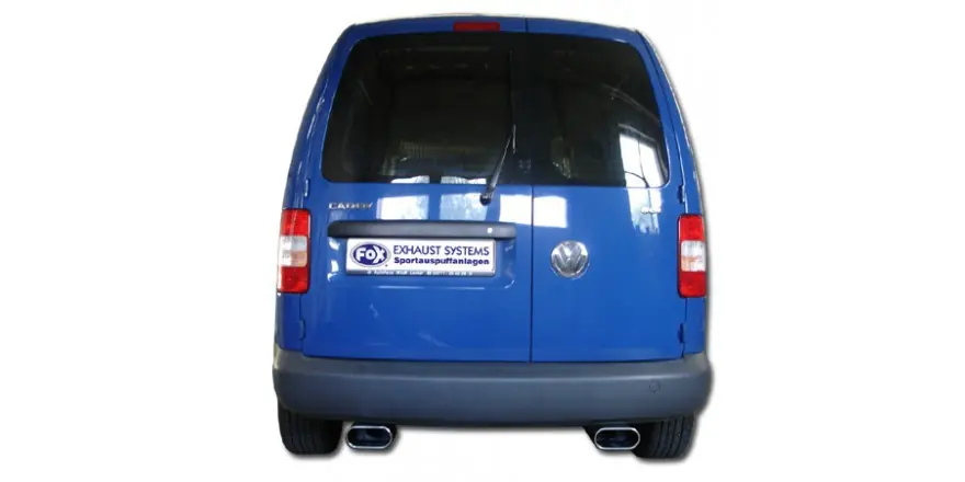 VW Caddy III Final Silenziatore Esci a destra / sinistra - 160x80 Tipo 53 Giusto / a sinistra (Cod. Bestseller