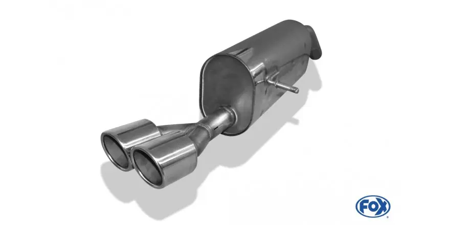 PEUGEOT 207 RC Silenziatore finale su un lato - 2x100 Tipo 16 (Cod. PE022021-134) Prezzo Basso