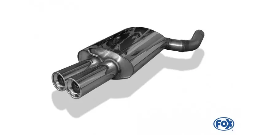 BMW E60 / 61 545i Silenziatore finale - 2x90 tipo 13 (Cod. BM032112-072) Soddisfatti O Rimborsati