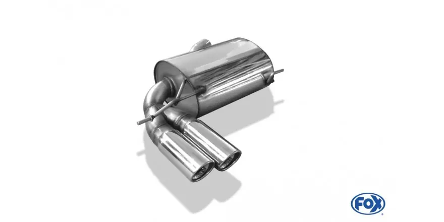 Reso Gratuito Audi S3 8P Sportback Silenziatore finale - 2x90 tipo 17 (Cod. AU051157-152)