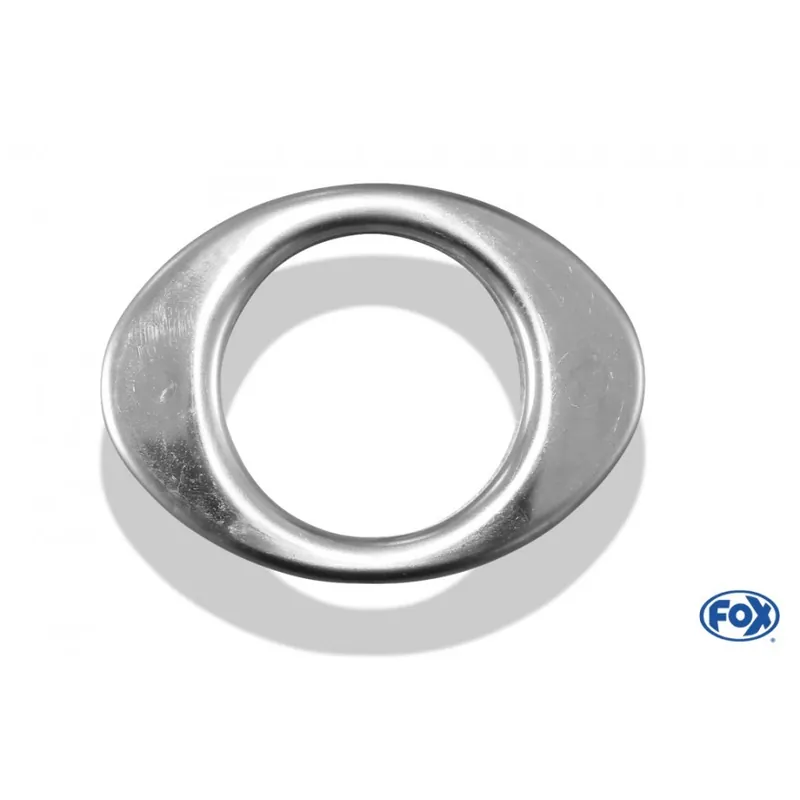 Piastra per tubo di coda ovale 106x71mm - Foro 55mm (Cod. Deckel106x71-55) Prezzo Scontato