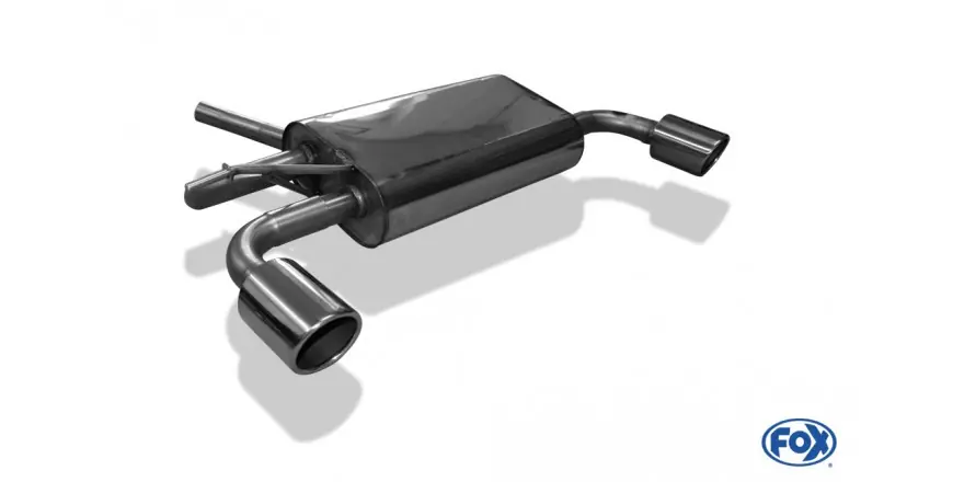 Consegna Rapida DACIA DUSTER 4x4 Final Silencer Cross EXIT DESTRA / SINISTRA - 1x90 Tipo 16 DESTRA / SINISTRA (Cod.