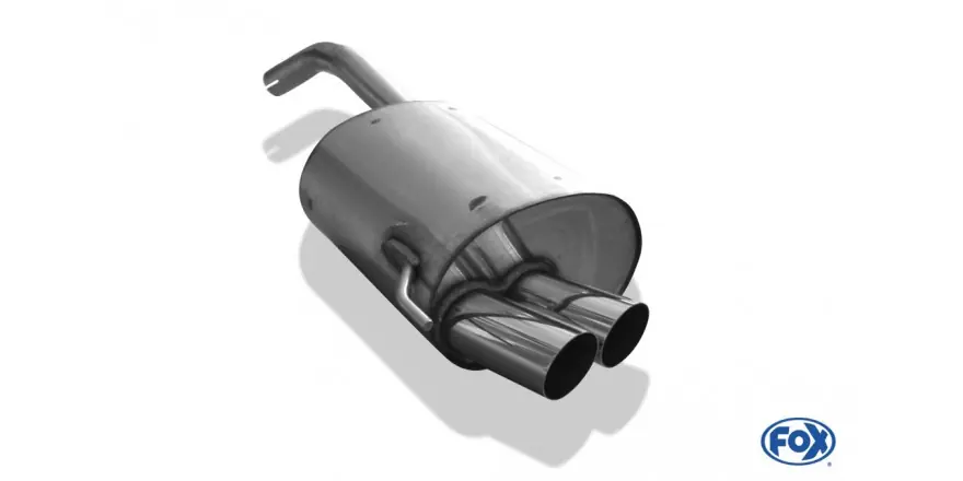 Promozione Esclusiva ALFA ROMEO 147 Silenziatore finale - 2x70 tipo 14 (Cod. AL040002-086)