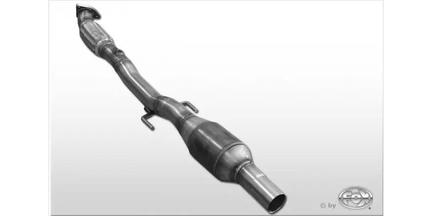 Di Tendenza Opel corsa d nre downpipe incl. 200 celle HJS-Catalitic Converter con Euro 5-Norm (Cod. OP033120-DP)
