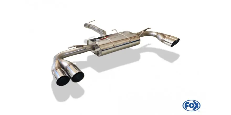 Non Perdere BMW X3 F25 FINAL Silenziatore croce uscita a destra / sinistra - 2x90 tipo 14 destra / sinistra (Cod