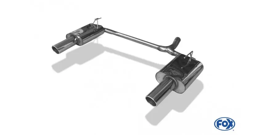 Nuovo Arrivo Honda Accord VIII Tipo CM1 Tourer Silenziatore finale Uscita a destra / sinistra - 1x100 Tipo 16 Des