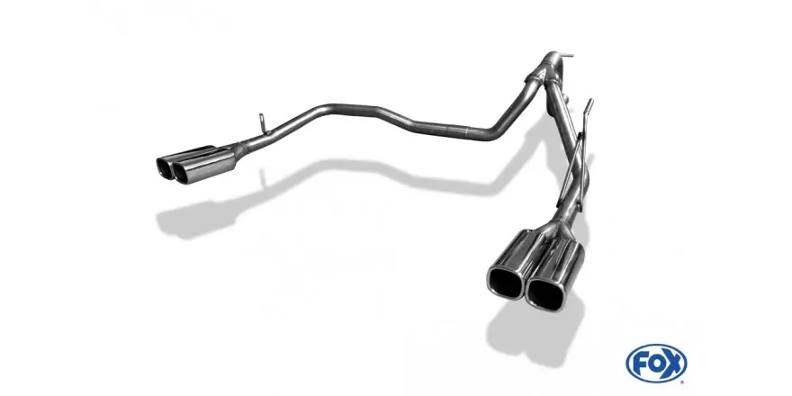 Dodge Sistema di tubi finali Nitro a destra / sinistra - 2x78x75 tipo 70 a destra / a sinistra (Cod. A Buon Prezzo