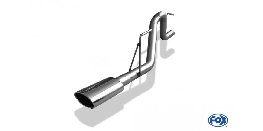 Dodge Sistema di tubi finali Nitro su un lato giusto - 140x90 tipo 32 (Cod. DO010010-351) Occasione