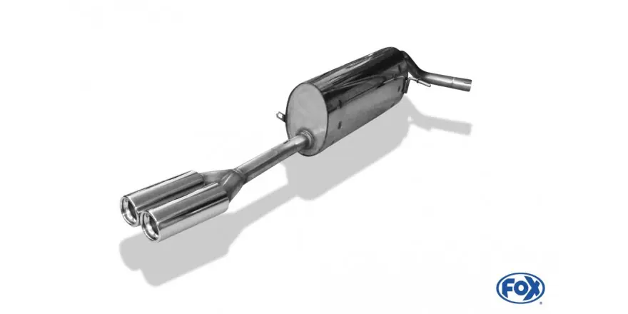 Skoda Fabia Tipo 5J / NJ - STATION WAGON FINAL Silenziatore - 2x76 Tipo 13 (Cod. SK051012-068) Prezzo Di Fabbrica