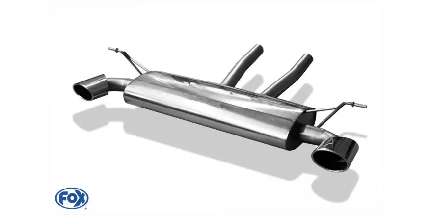 Silenziatore finale VW Touareg tipo 7L uscita dx/sx - 140x90 tipo 32 dx/sx - diametro tubo 70mm (Co Must-Have
