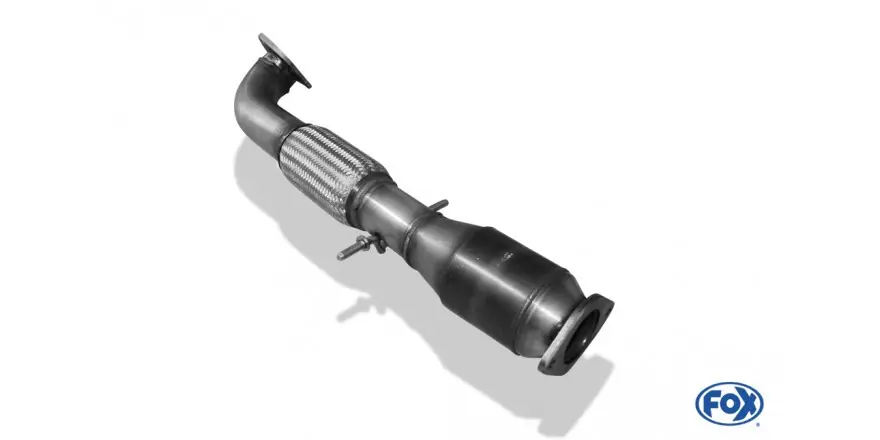 Opel Astra J OPC Downpipe con convertitore catalitico Fox (Cod. OP043030-DP1) Prezzo Scontato