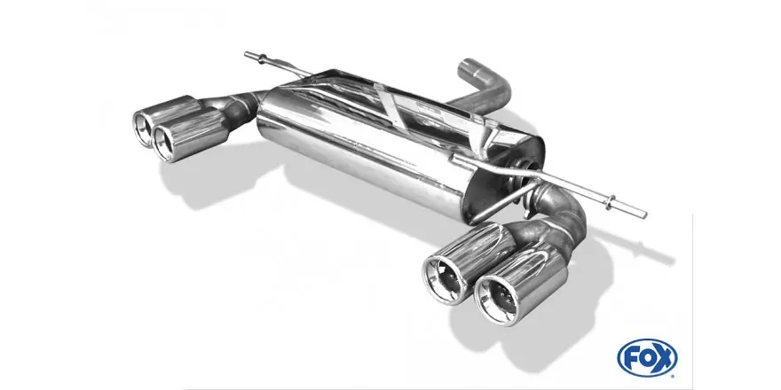 Popolare VW Golf V Plus 5m Final Silenziatore Esci a destra / sinistra - 1x90 Tipo 13 Giusto / a sinistra (Co