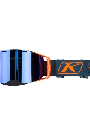 KLIM - MASCHERINA MOTOCROSS EDGE LENTE SPECCHIO BLU Più Venduto