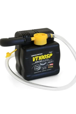 Consegna Rapida GONFIAERIPARA - KIT DI RIPARAZIONE GOMME MOTO PORTATILE VT100