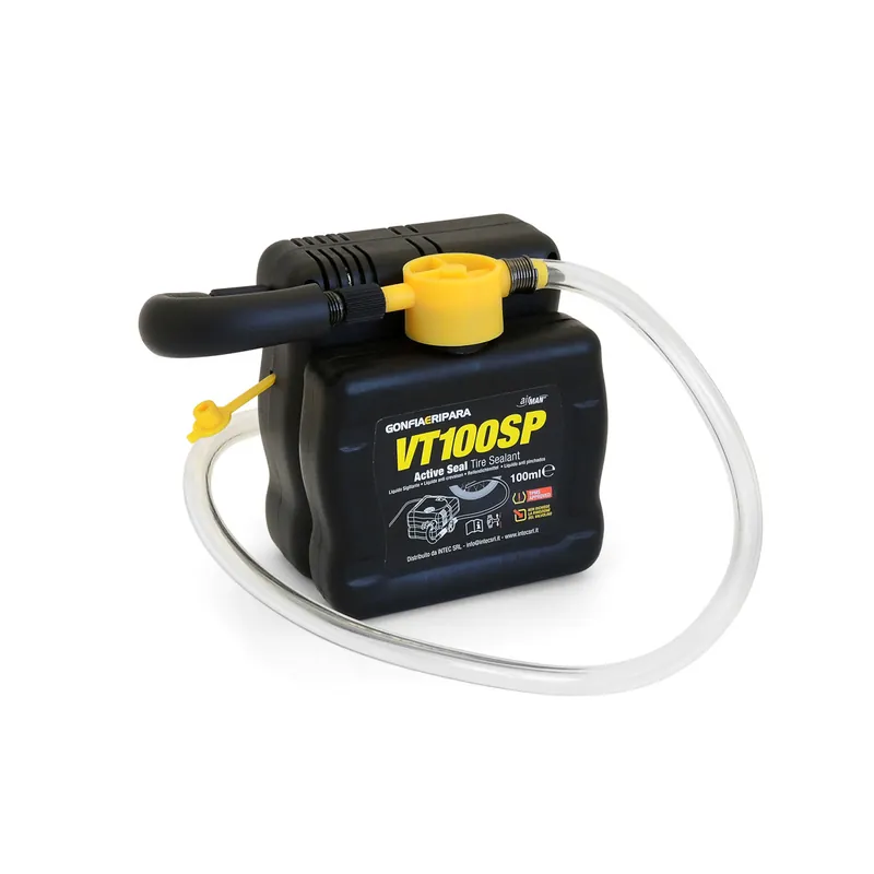 Consegna Rapida GONFIAERIPARA - KIT DI RIPARAZIONE GOMME MOTO PORTATILE VT100